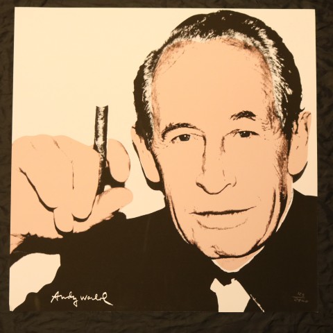 Andy Warhol "Philip Rosenthal" Signed Limited Edition with CMOA Stamp