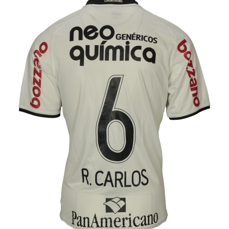 Roberto Carlos' Corinthians Match-Worn Shirt, 2010