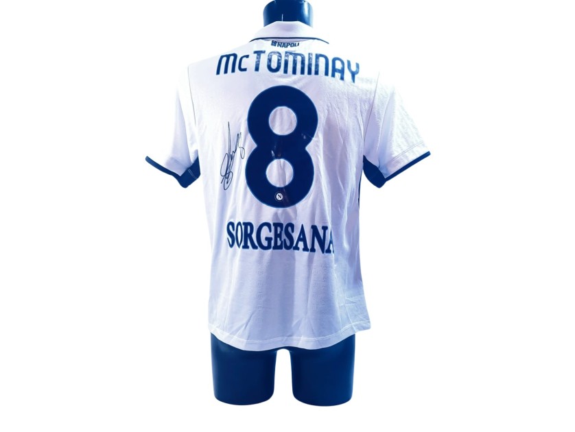 McTominay's Napoli Signed Official Shirt, 2025/26