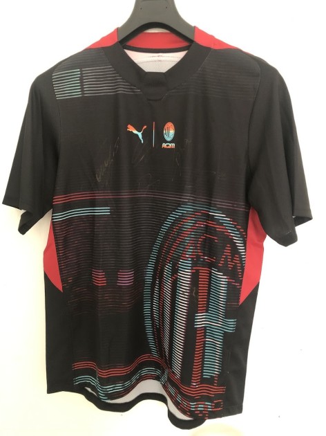 AC Milan Official E-Sports Shirt, 2022/23 - Signed by the Players