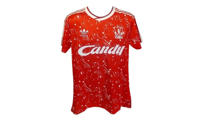 LIVERPOOL FC 1989 1990 ADIDAS HOME FOOTBALL SHIRT SOCCER JERSEY