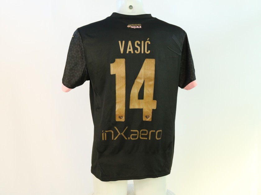 Vasic's Carrarese vs Palermo Unwashed Shirt, 2024