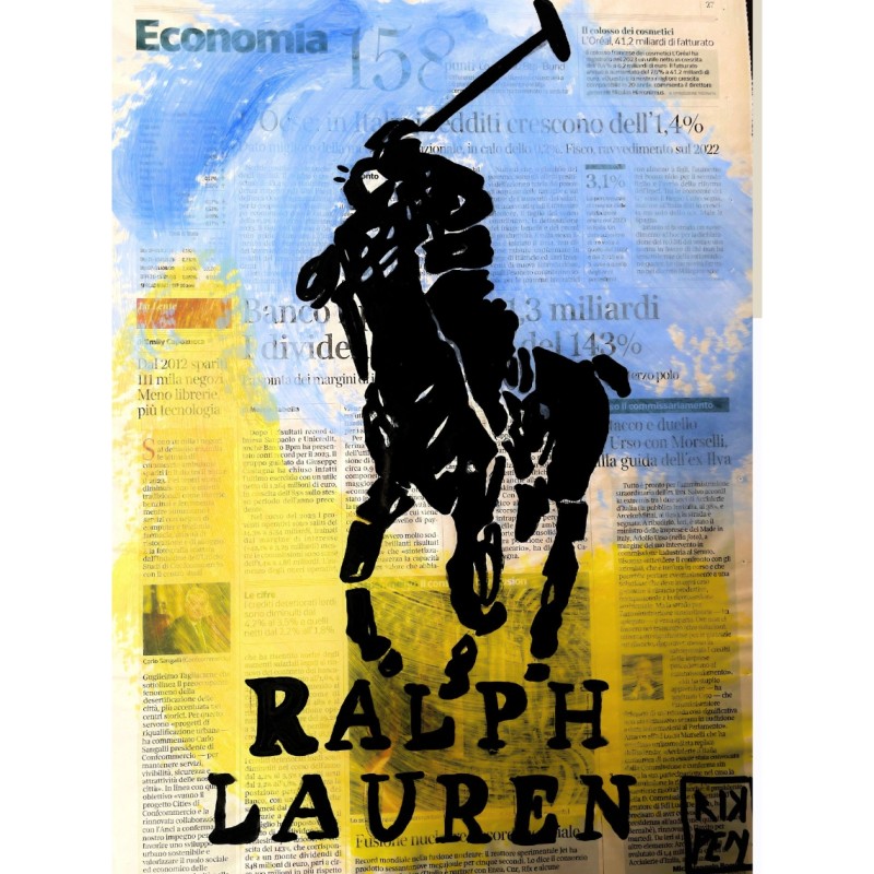 Ralph Lauren: Unique Work on RikPen's Newspaper