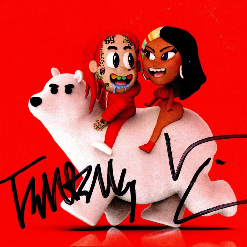 Tekashi69 and Nicki Minaj Signed Trollz CD 