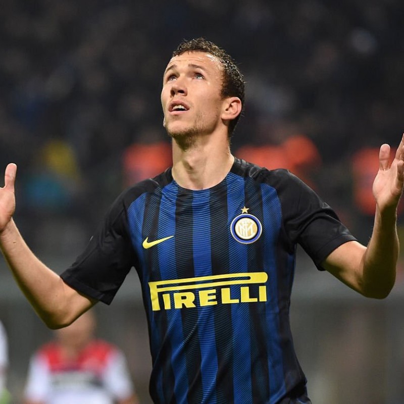 Perisic's Inter Shirt, Issued/Worn, Serie A 2016/17