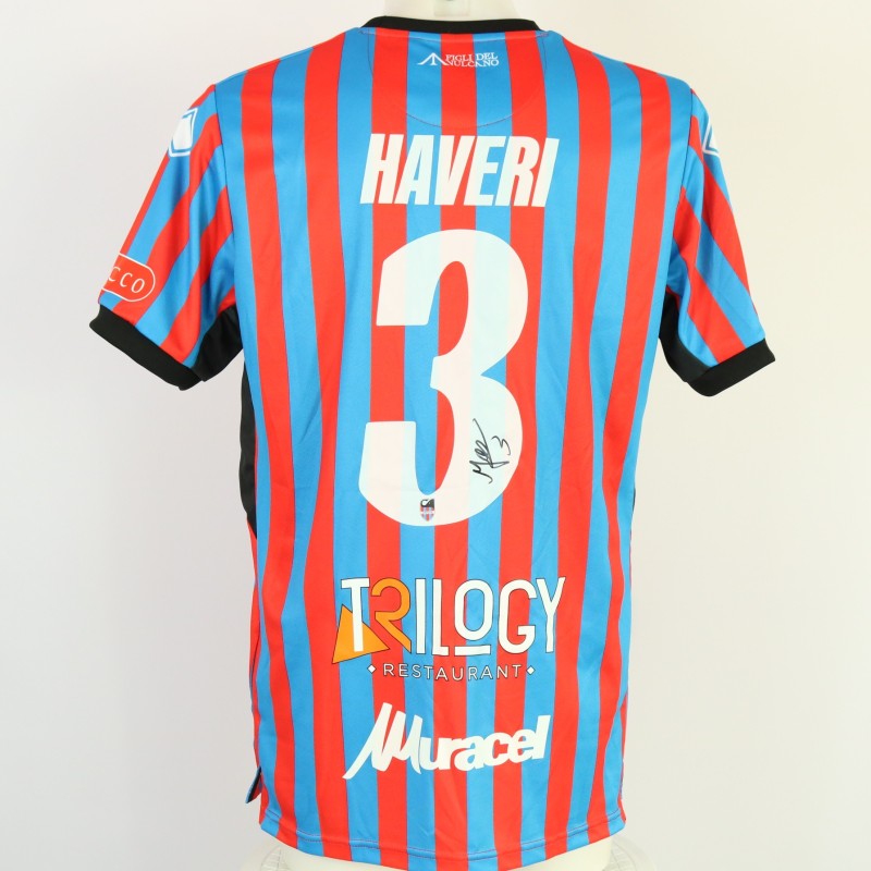 Haveri's Signed Match Shirt, Catania vs Padova - Coppa Italia Serie C 2024 Final