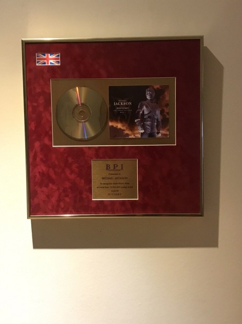 Michael Jackson BPI Award