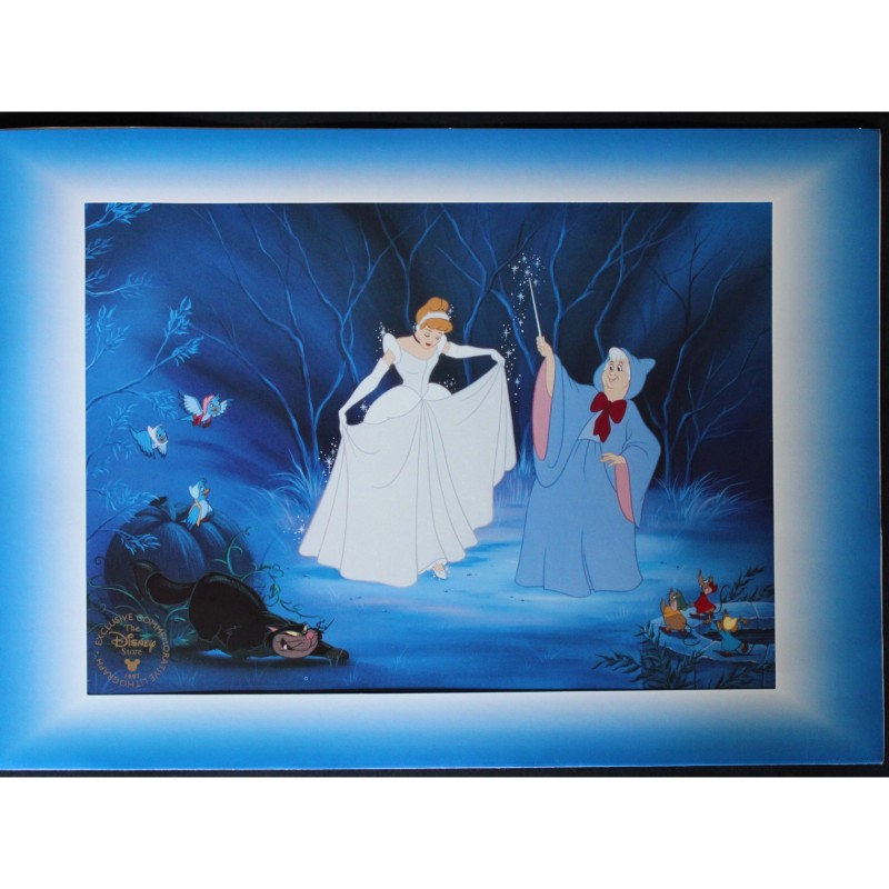 Cenerentola - Litografia originale Disney