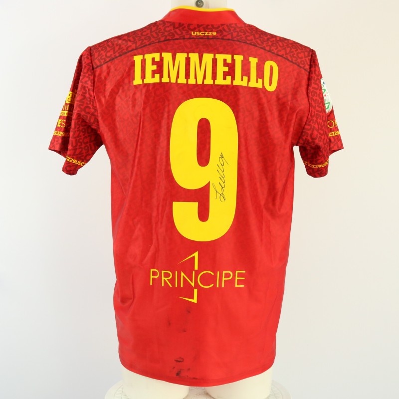 Maglia Iemmello unwashed Cosenza vs Catanzaro 2024 - Autografata