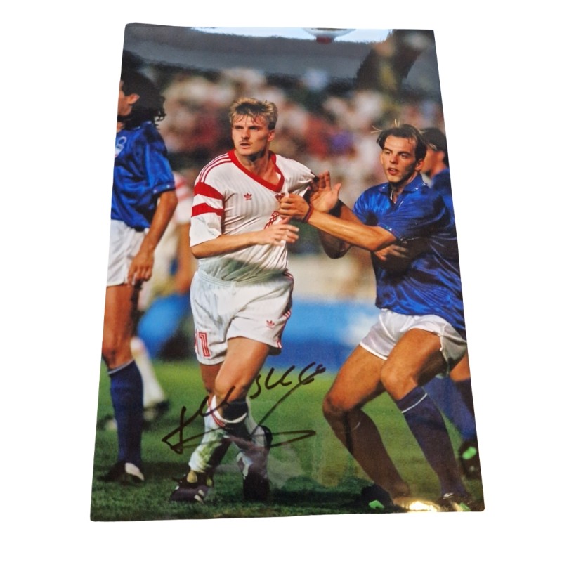 Andrzej Juskowiak's Poland Signed Picture 