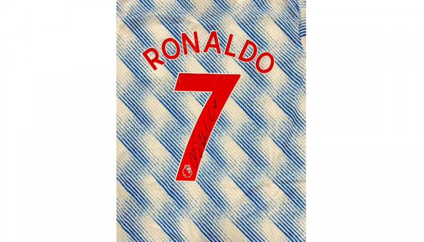 Cristiano Ronaldo Signed Official Manchester United Shirt - CharityStars