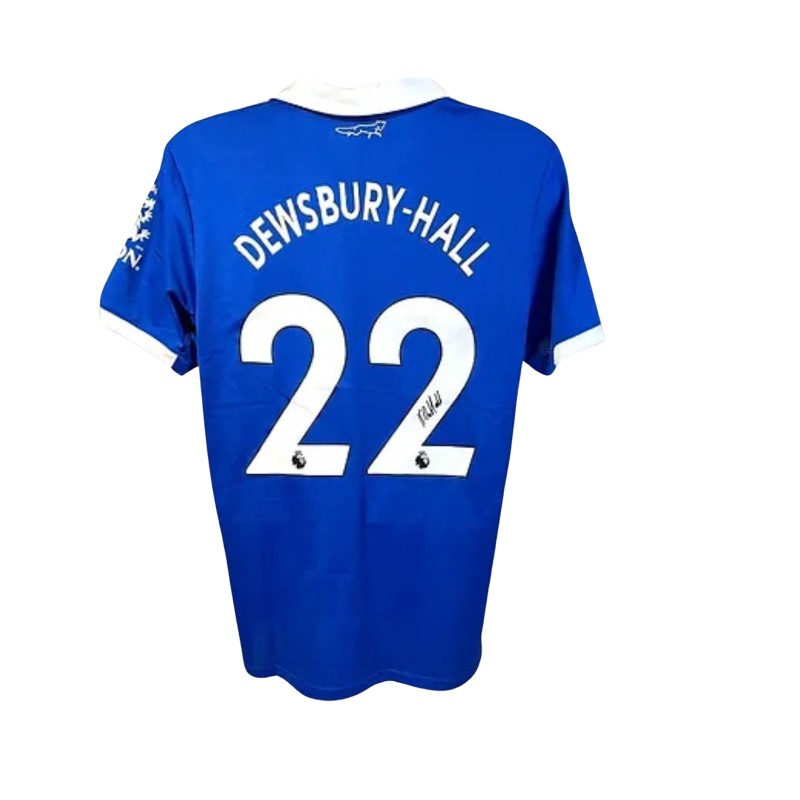 Kiernan Dewsbury-Hall Leicester City 2022/23 maglia ufficiale firmata