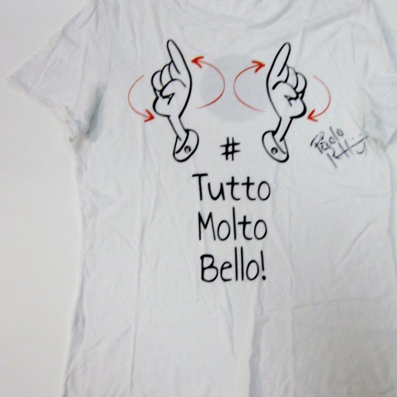 Maglia "Tutto Molto Bello" autografata da Paolo Ruffini