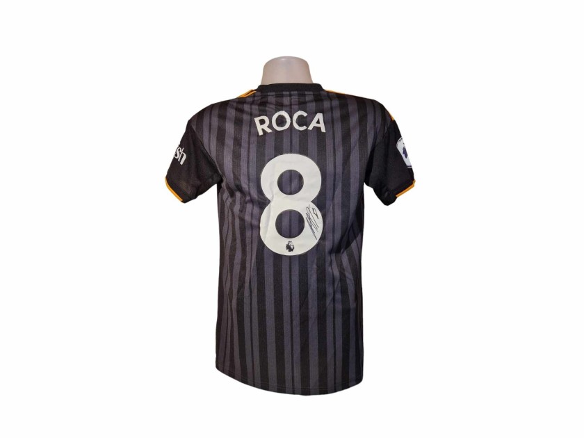 Marc Roca's Leeds United 2021/22 Signed Official Away Shirt