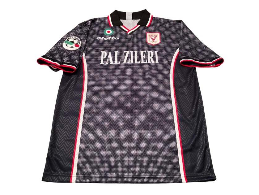 Luiso's Vicenza Match-Worn Shirt, 1997/98 - CharityStars