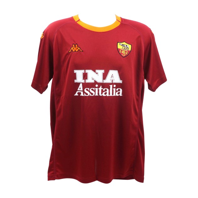 Francesco Totti's AS Roma Signed Replica Shirt - CharityStars