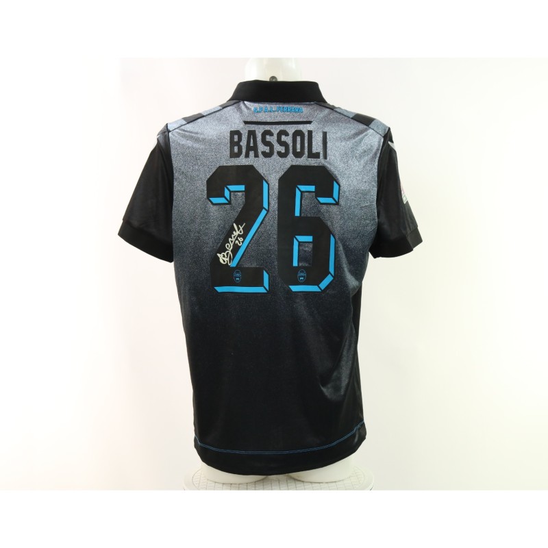 Maglia Bassoli unwashed Virtus Entella vs SPAL 2025 - Autografata