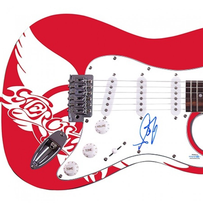 Aerosmith Guitar Hand Signed by Steven Tyler 