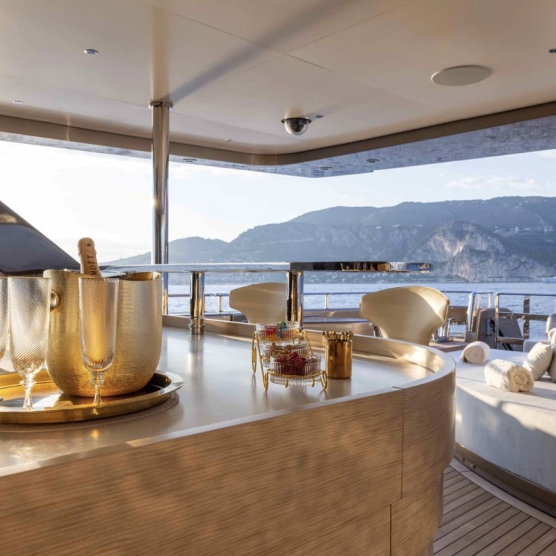 Ultra-exclusive Private Cocktail & Dinner For 8 On Board M/Y "Anjelif" During Rolex Monte-Carlo Masters