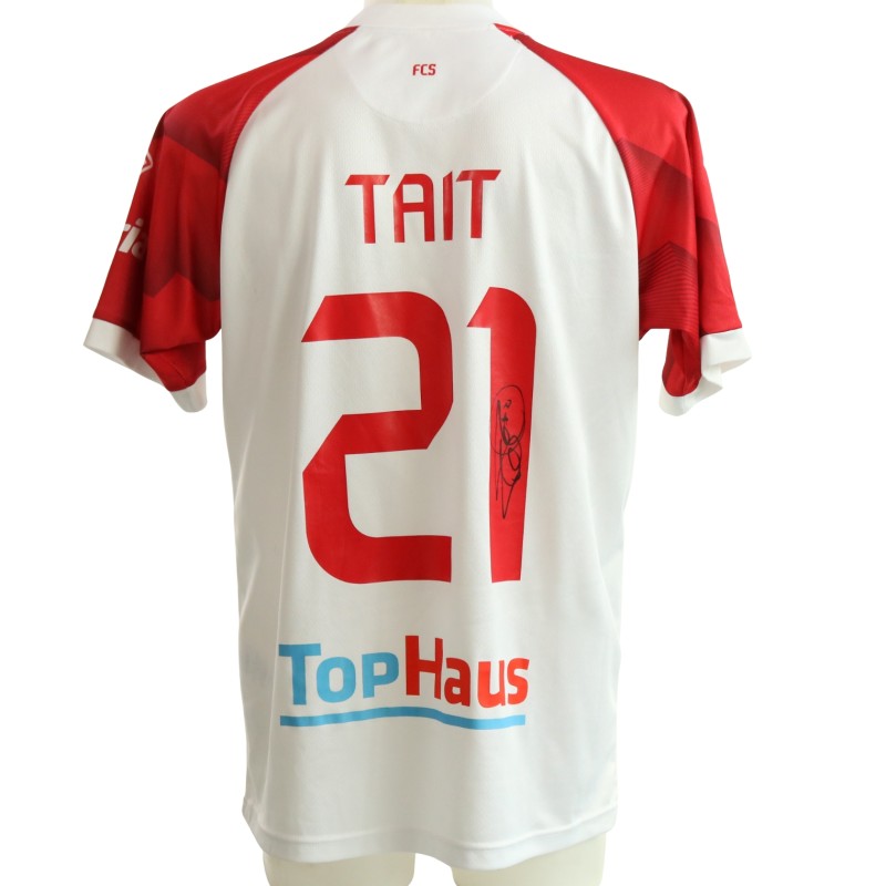 Tait's Signed Unwashed Shirt, Sudtirol vs Sampdoria 2025