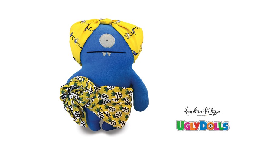 UglyDolls, Wedgehead by Leontine Vintage