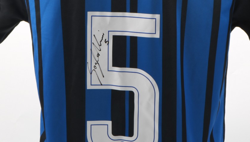 Signed Official Gagliardini 2017/18 Inter Shirt - CharityStars