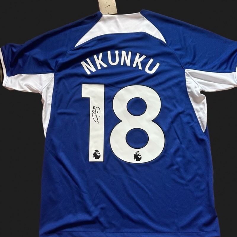 Christopher Nkunku's Chelsea 2023/24 Signed Shirt