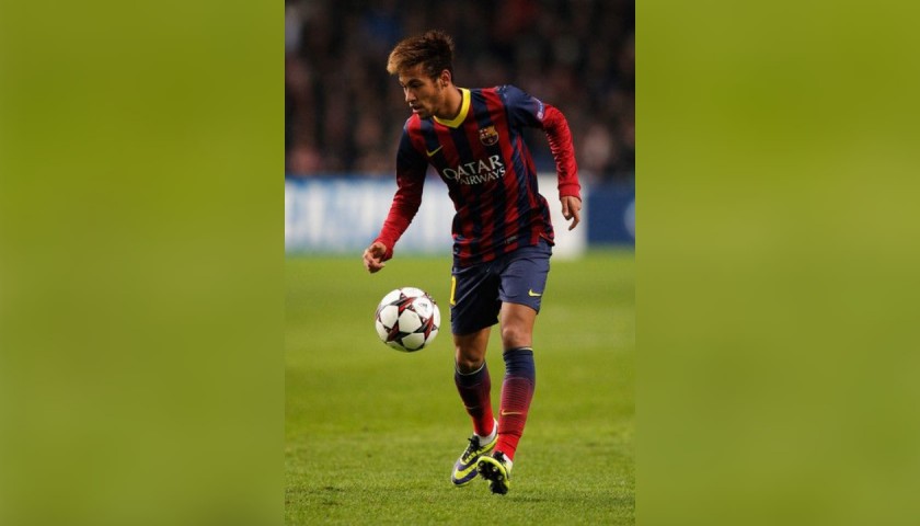 Neymar's Official Barcelona Signed Shirt, 2013/14