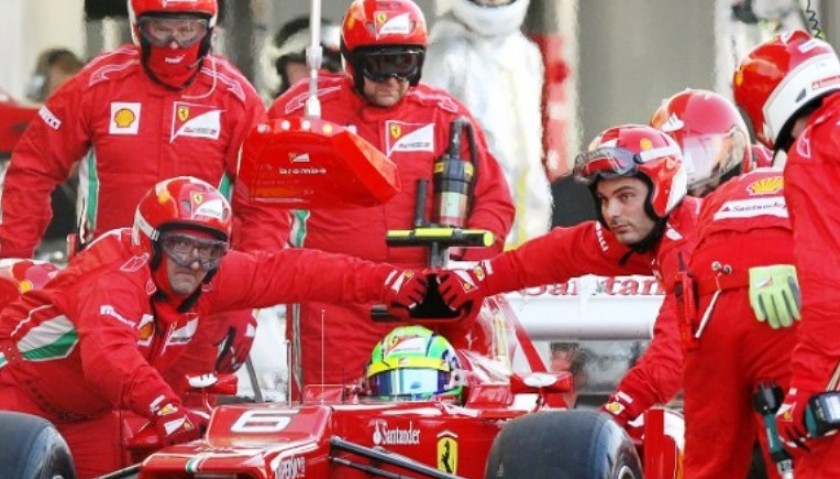 Ferrari Mechanic Suit Used During the 2012 Formula 1 Season