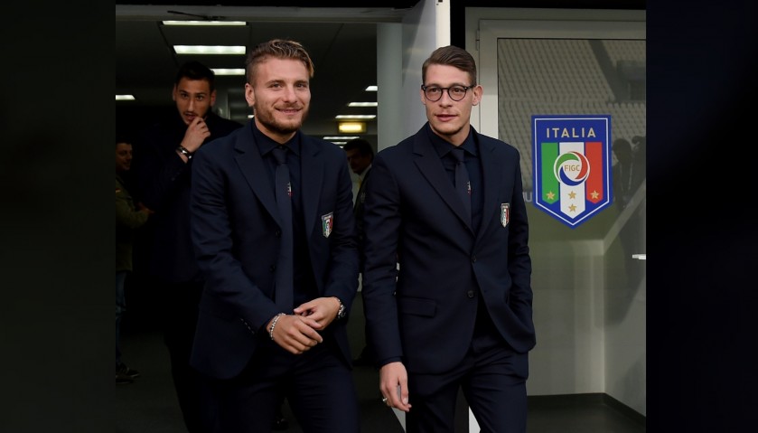 Immobile's Italy National Football Team Shirt by Ermanno Scervino