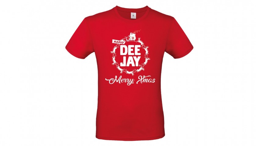 T-Shirt Ufficiale Radio DeeJay - Autografata dai deejay - S