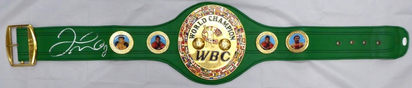Floyd Mayweather Signed WBC Championship Belt