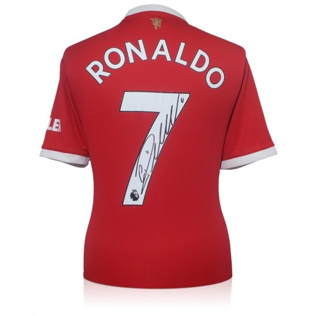 Cristiano Ronaldo Signed Manchester United Shirt - Signed Memorabilia 4U