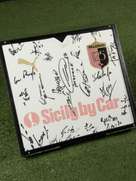Maglia Ufficiale Palermo 125° Anniversario, 2025/26 - Autografata dalle Legends