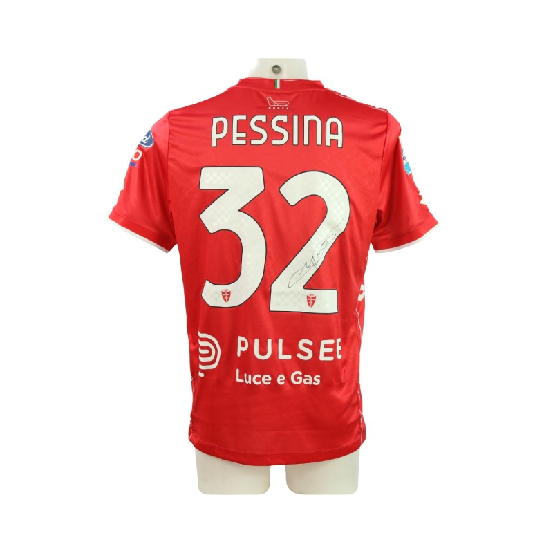 Pessina's Monza Issued Signed Shirt, 2024/25