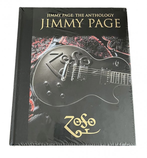 Jimmy Page Led Zeppelin The Anthology Sealed Open Edition With Commemorative Bookplate.