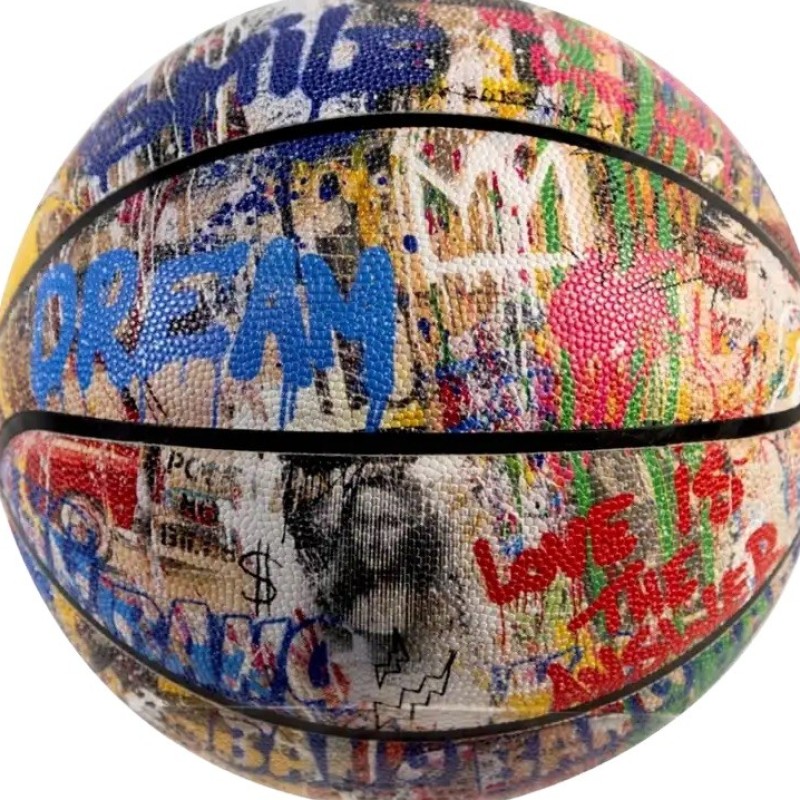 "Basketball Collage" by Mr. Brainwash