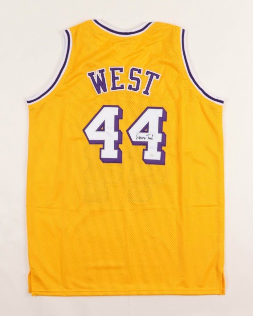 Canotta Jerry West Lakers - Autografata