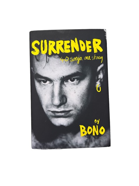 Bono of U2 Signed Book