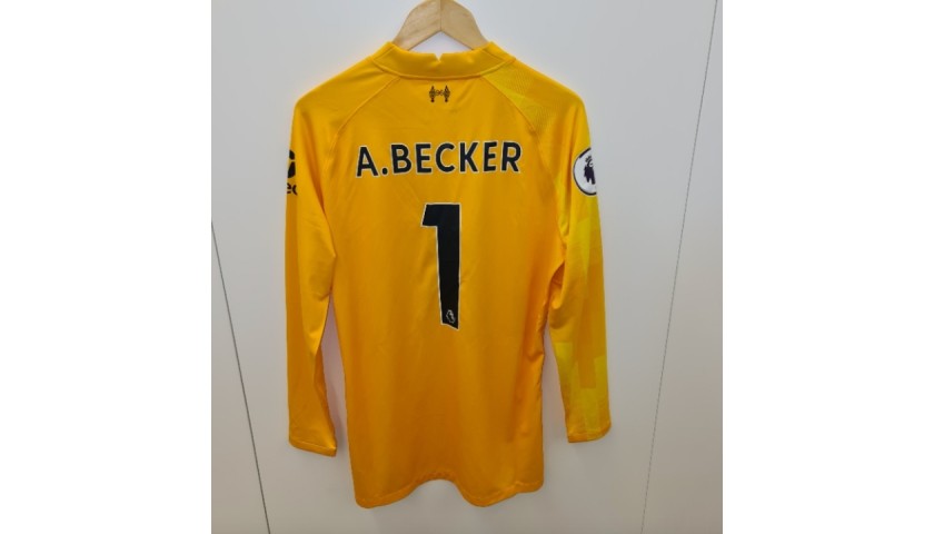 Limited-Edition Futuremakers Shirt Signed By Liverpool FC's Alisson Becker