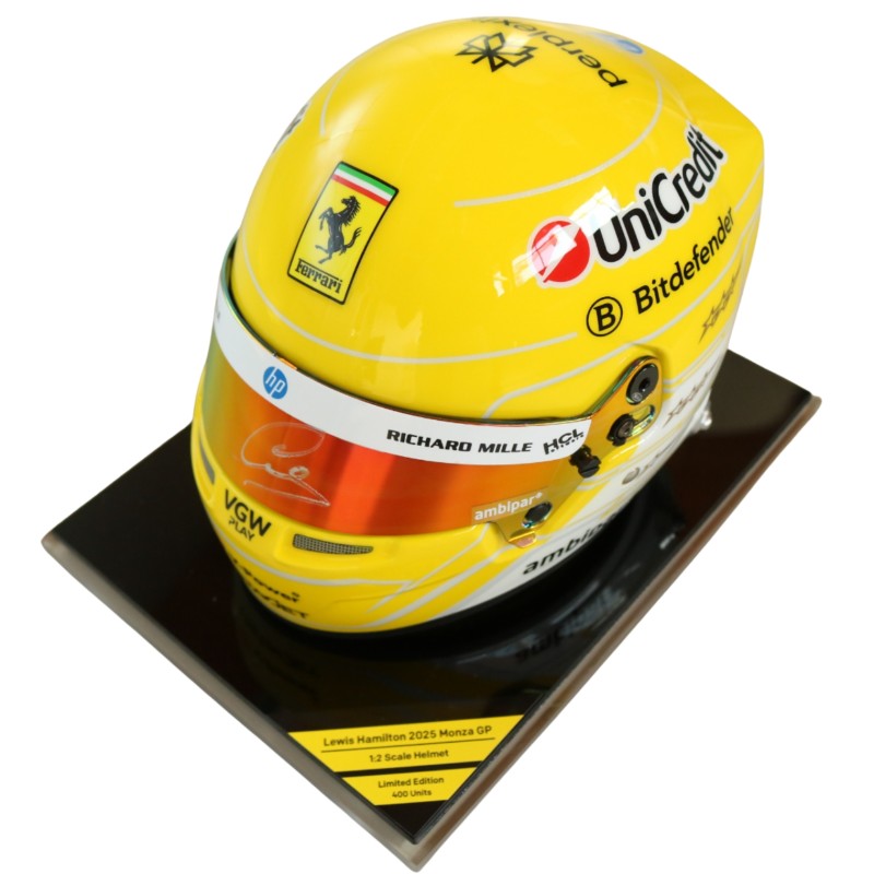 Hamilton Limited Edition GP Monza 1:2 scale, 2025 - Signed by Lewis Hamilton