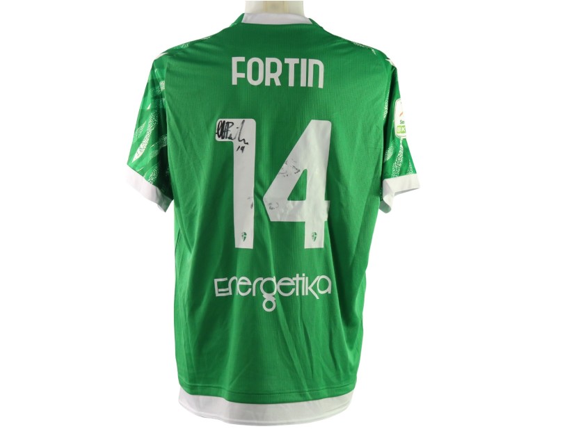 Fortin's Signed Issued Shirt, Padova vs Monza 2026