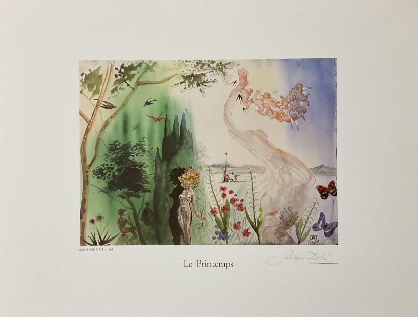 "Le Printemps" by Salvador Dalì - Signed 