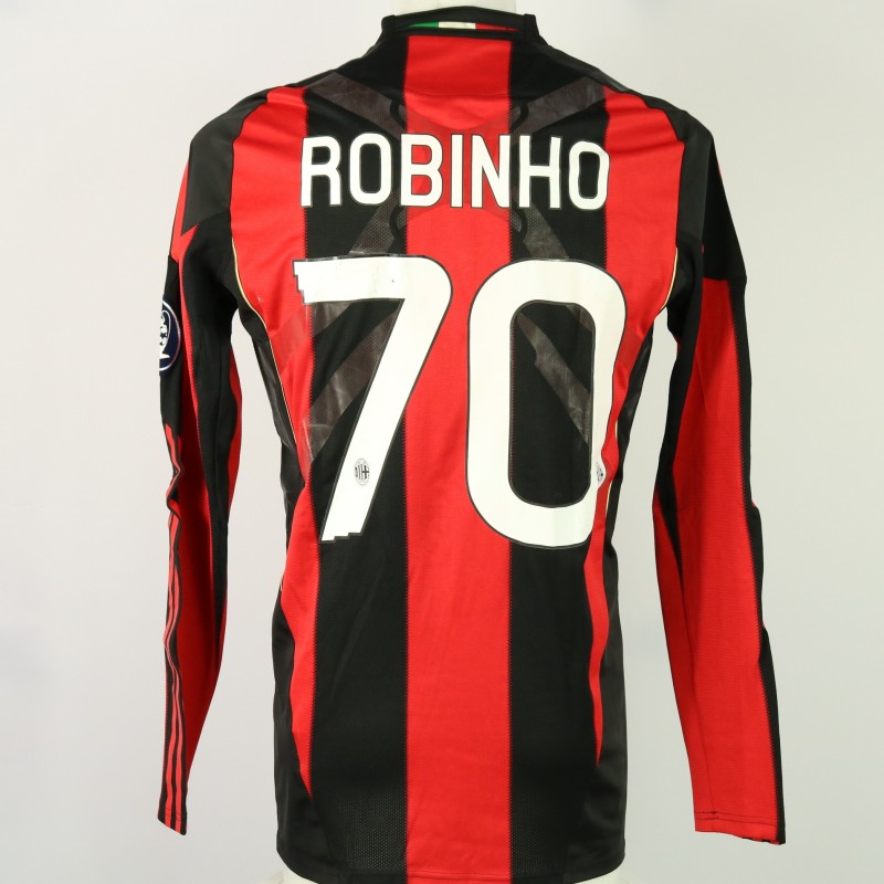 Robinho's Milan Match Shirt, 2010/11