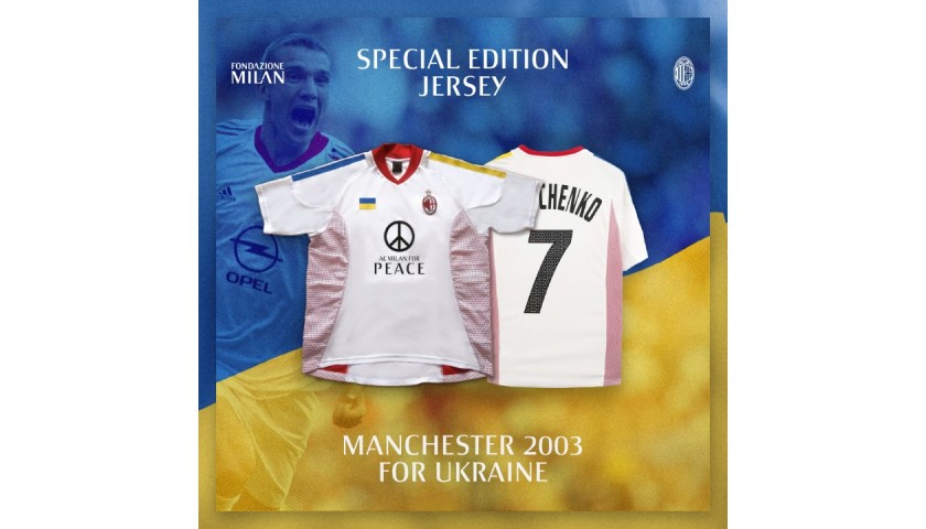 AC Milan launch special 'Shevchenko 7' shirt to raise money for people in  Ukraine