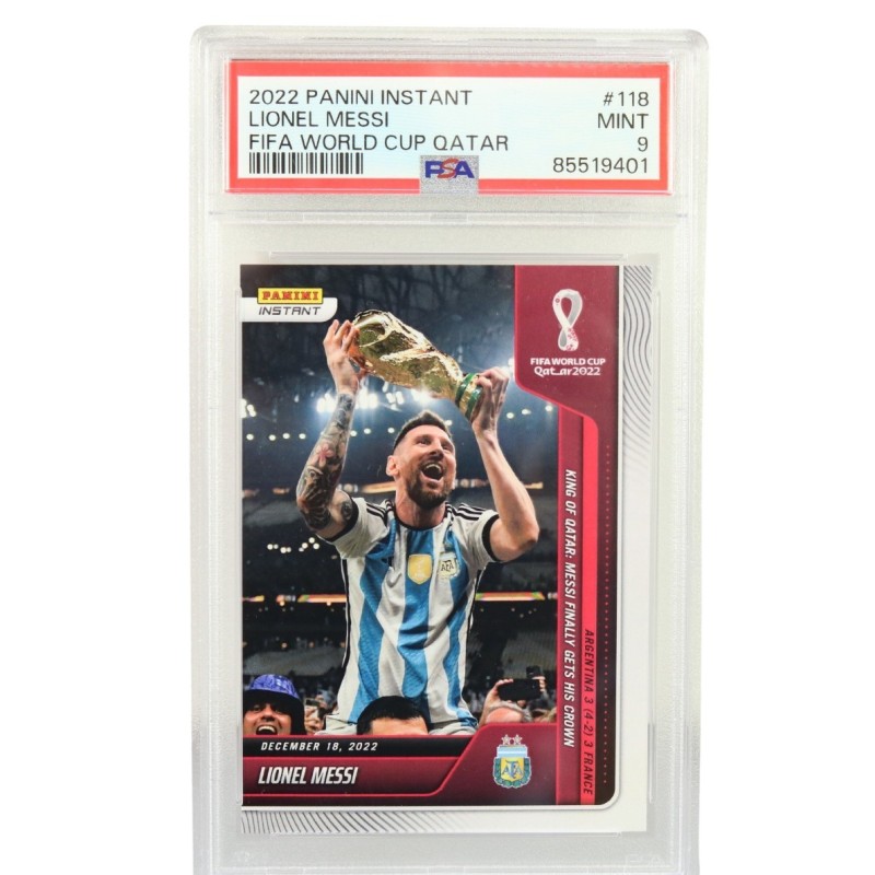 Lionel Messi FIFA World Cup Panini Instant Card 2022 - #118