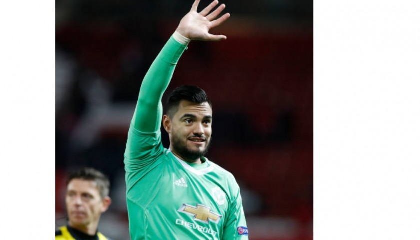 Romero's Manchester United Match Shirt, UCL 2017/18