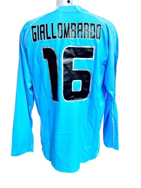 Maglia Indossata Giallombardo Lazio vs Cagliari, 2006