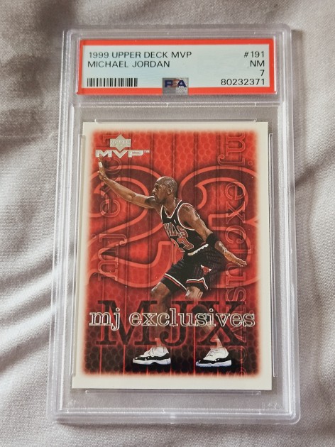 Michael Jordan Upper Deck MVP Card 1999 - #191