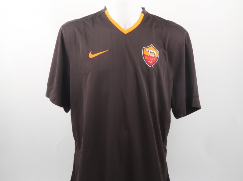 Totti Roma Issued shirt, Season 2014/15 - Signed